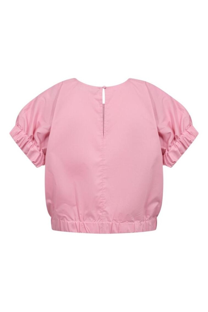 Freequent roze dames blouse | Achteraanzicht