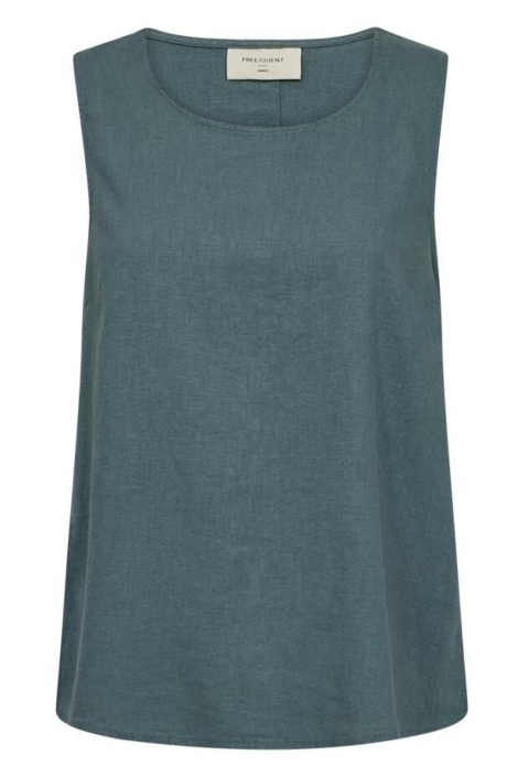 Freequent groene dames top | Vooraanzicht