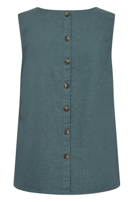 Freequent groene dames top | Achteraanzicht