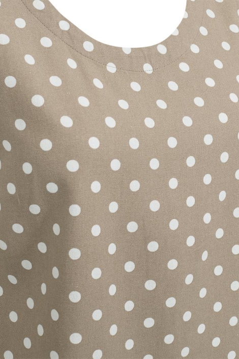Freequent beige dames top | Close up