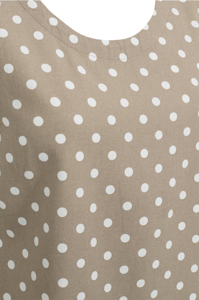 Freequent beige dames top | Close up