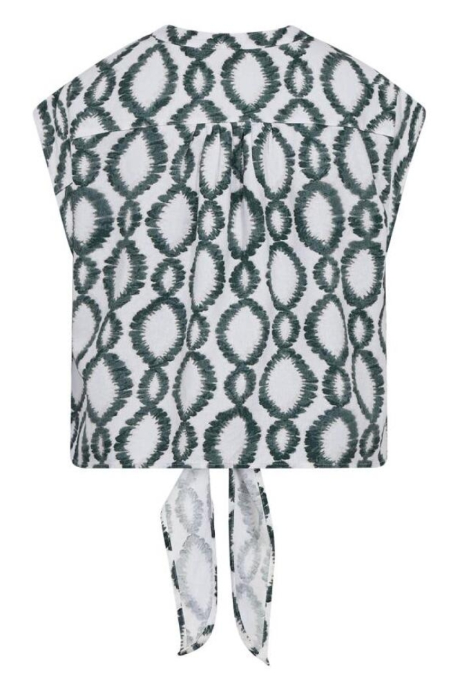 Freequent witte dames top | Achteraanzicht