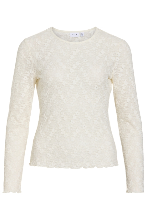 Vila witte dames top | Vooraanzicht