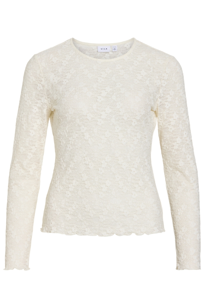 Vila witte dames top | Vooraanzicht