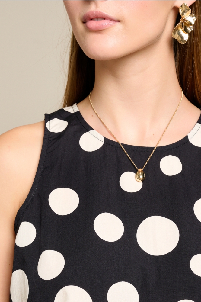 LolaLiza zwarte dames top | Close up