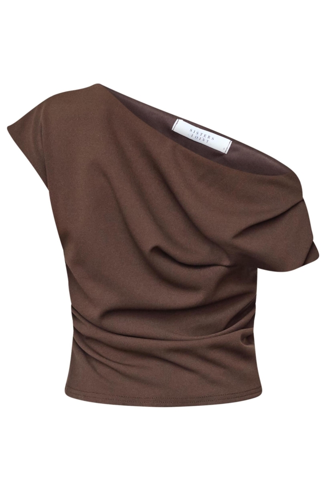 SisterS point bruine dames top | Vooraanzicht