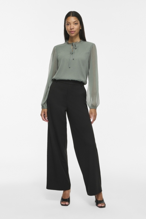 Vila groene dames blouse | Model