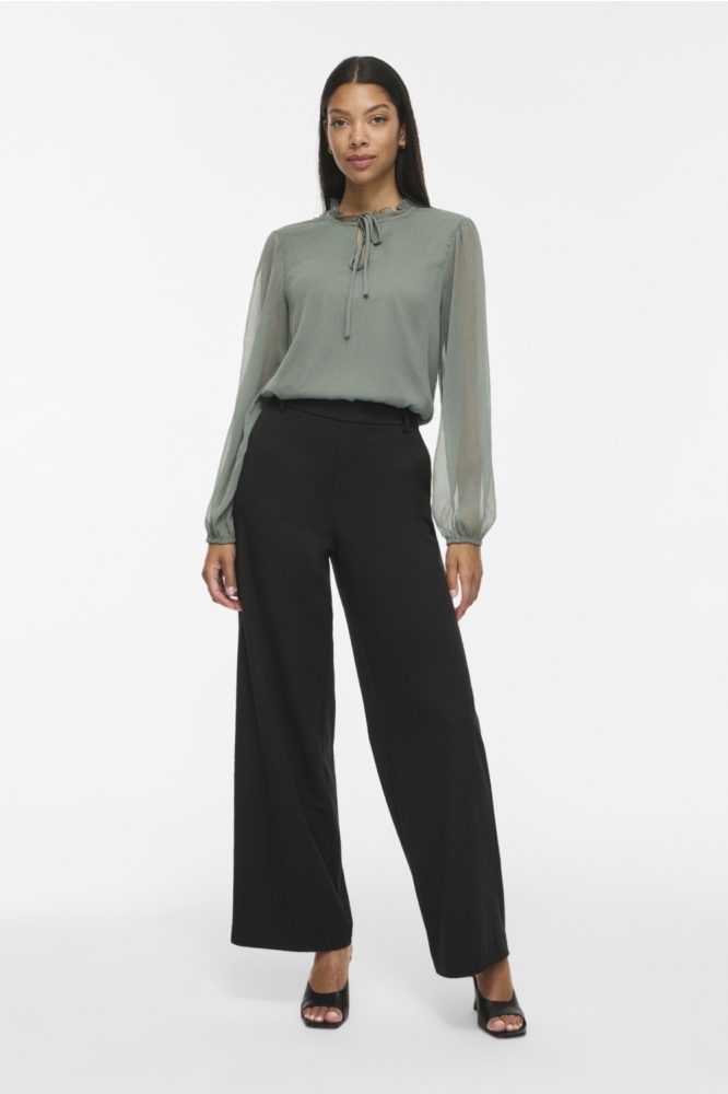 Vila groene dames blouse | Model