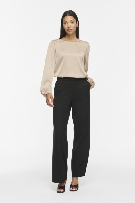 Vila beige dames t-shirt | Model