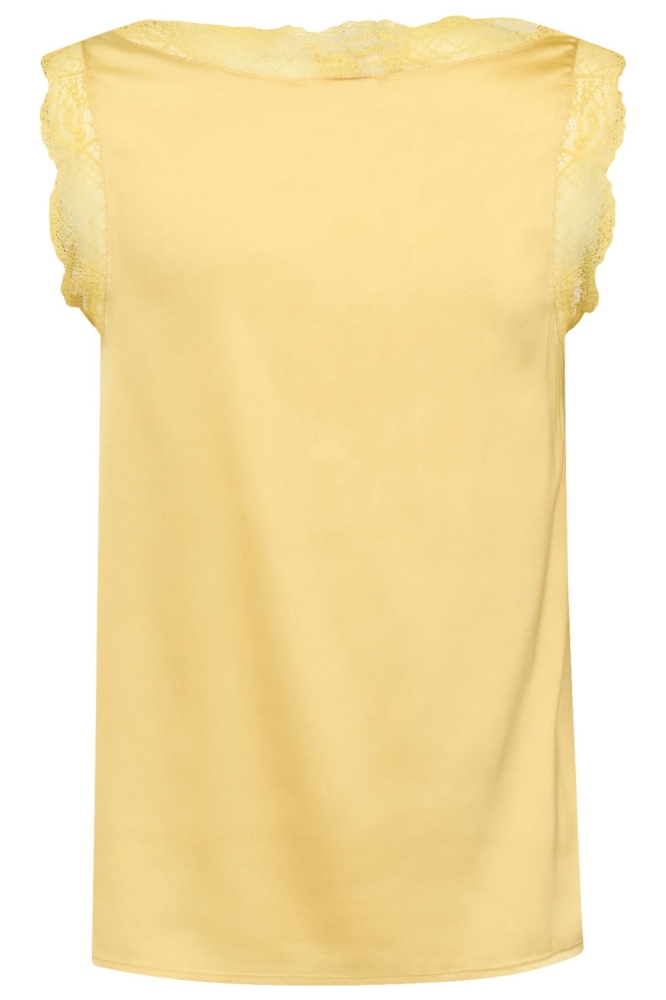 SisterS point gele dames top | Achteraanzicht