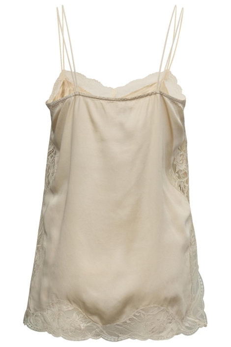 SisterS point beige dames top | Achteraanzicht