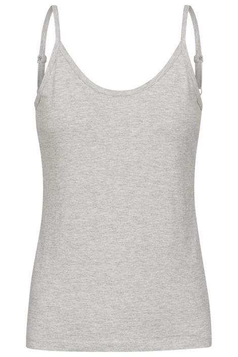 SisterS point grijze dames top | Vooraanzicht