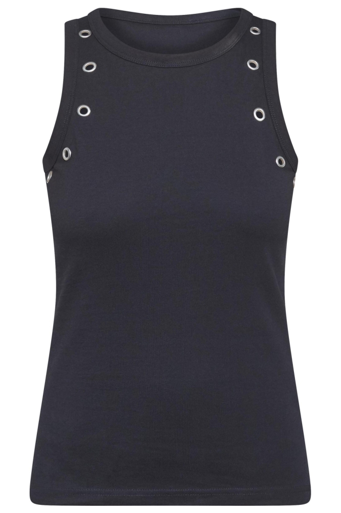 SisterS point zwarte dames top | Vooraanzicht