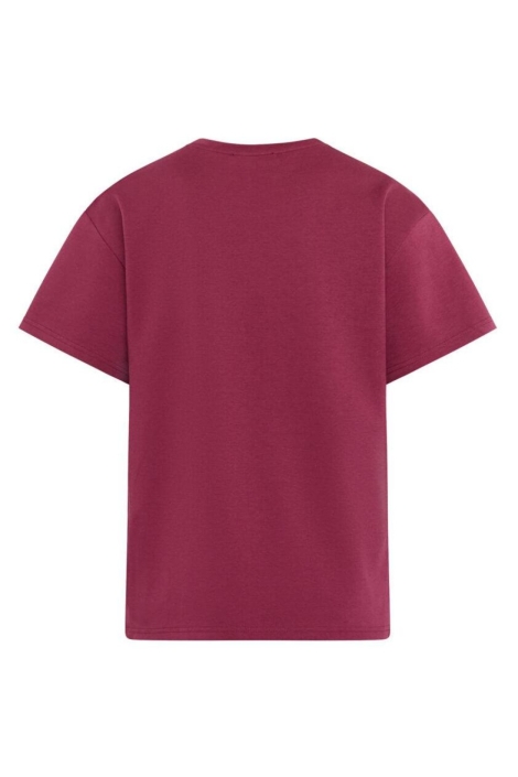 SisterS point bordeaux dames t-shirt | Achteraanzicht