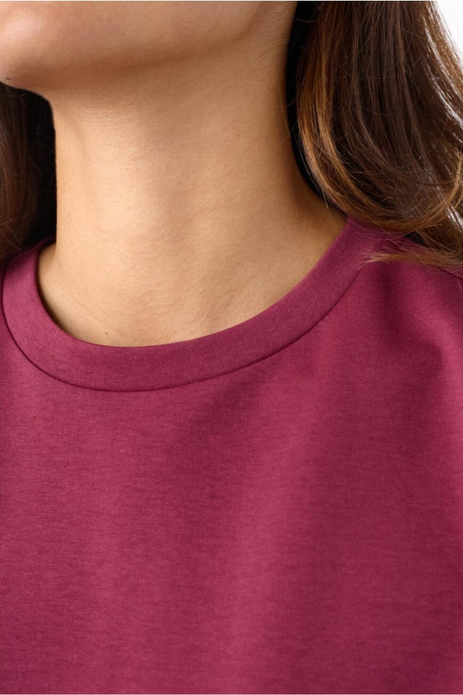 SisterS point bordeaux dames t-shirt | Close up