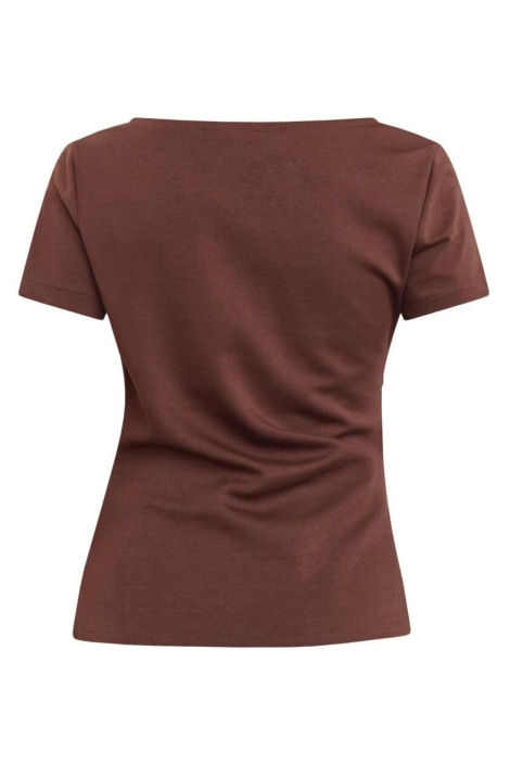 SisterS point bruine dames t-shirt | Achteraanzicht