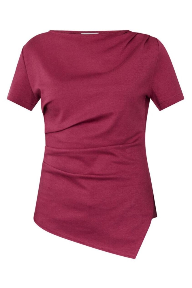SisterS point bordeaux dames t-shirt | Vooraanzicht