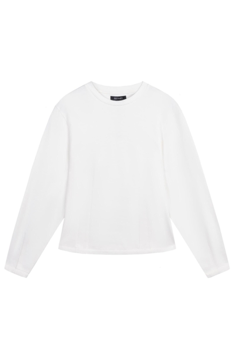Refined Department witte dames t-shirt | Vooraanzicht