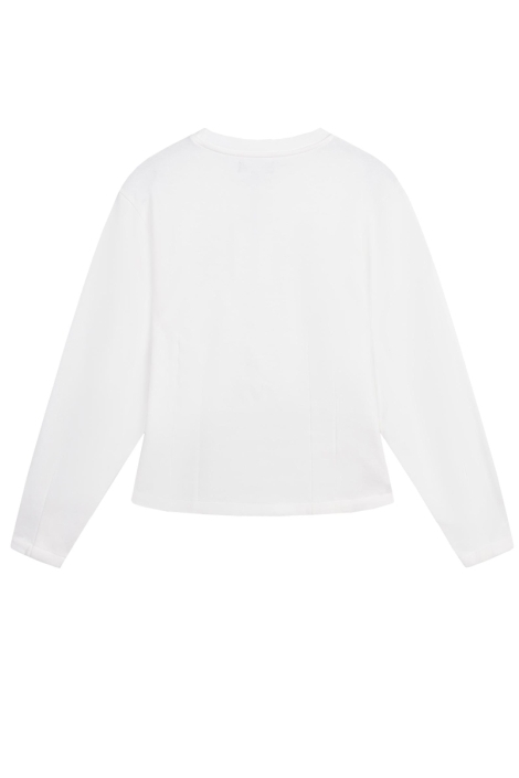 Refined Department witte dames t-shirt | Achteraanzicht