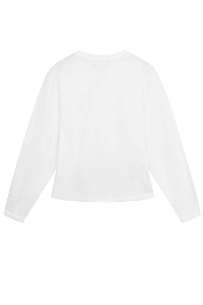 Refined Department witte dames t-shirt | Achteraanzicht