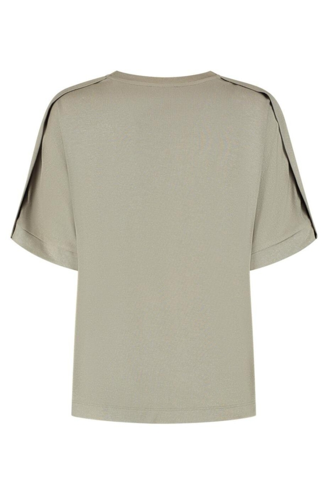 Lady Day groene dames t-shirt | Achteraanzicht