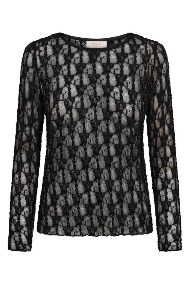 Freequent bruine dames t-shirt | Vooraanzicht
