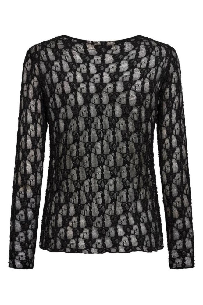 Freequent bruine dames t-shirt | Achteraanzicht