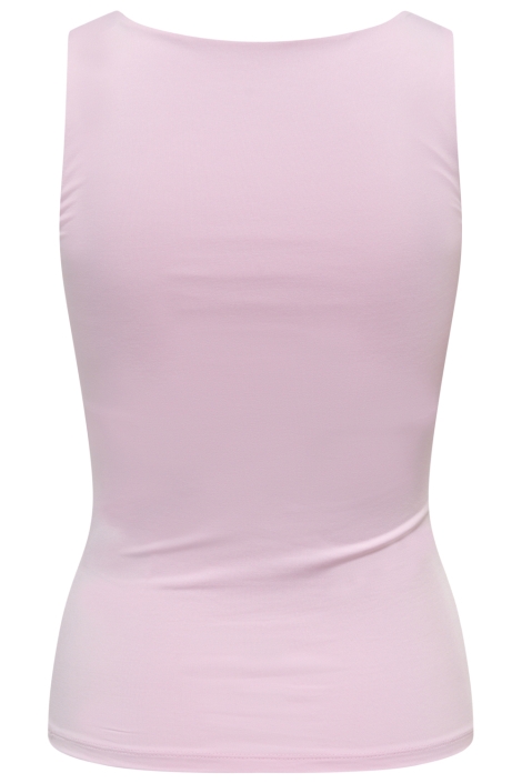 Only roze dames top | Achteraanzicht