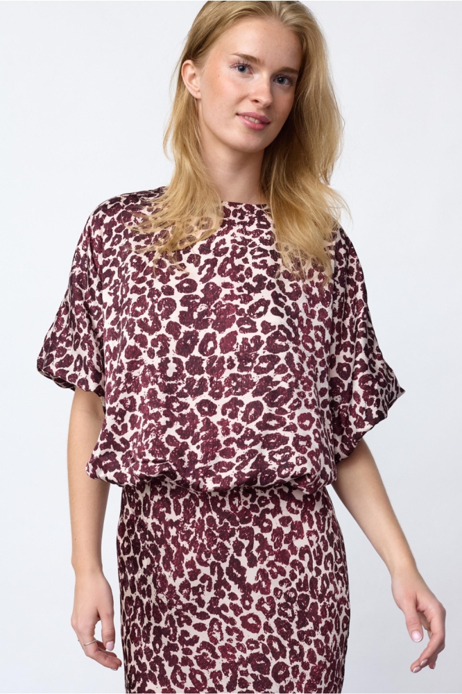 SisterS point roze dames top | Model vooraanzicht