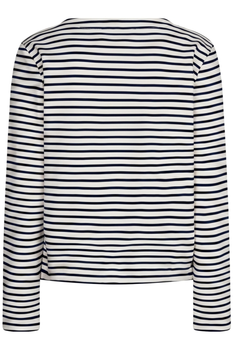 Red Button blauwe dames t-shirt | Achteraanzicht