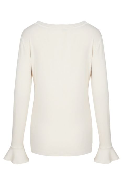 C&S The Label zand dames trui | Achteraanzicht
