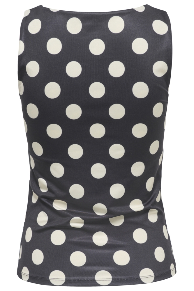 Only bruine dames top | Achteraanzicht