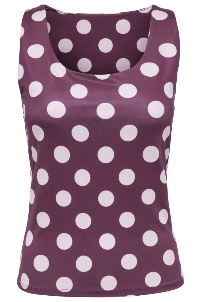 Only bordeaux dames top | Vooraanzicht