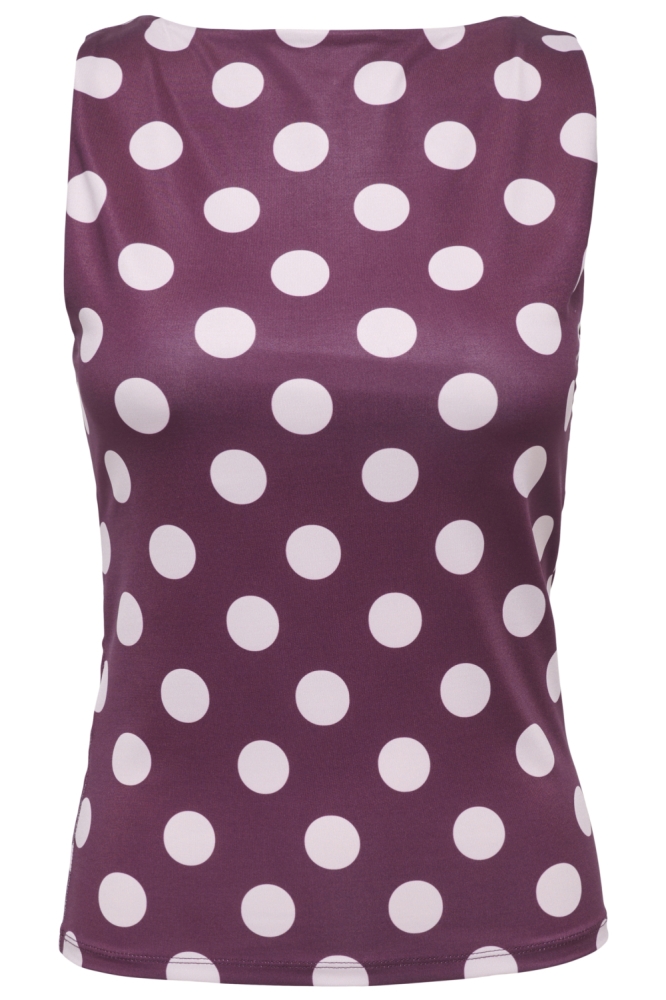 Only bordeaux dames top | Vooraanzicht