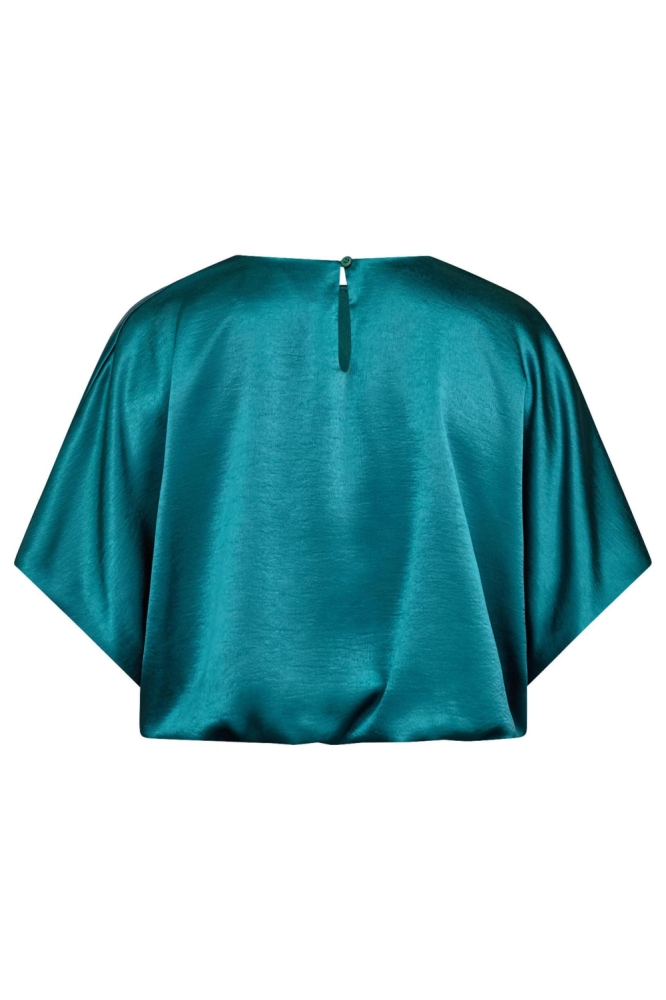 SisterS point groene dames t-shirt | Achteraanzicht