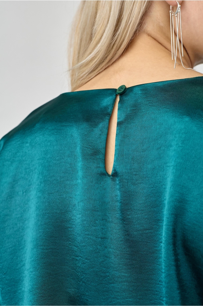 SisterS point groene dames t-shirt | Close up