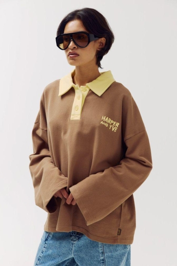Harper & Yve Trui POLLIE-JU AW6Y509 1026 Muddy Taupe/ Hot Fudge