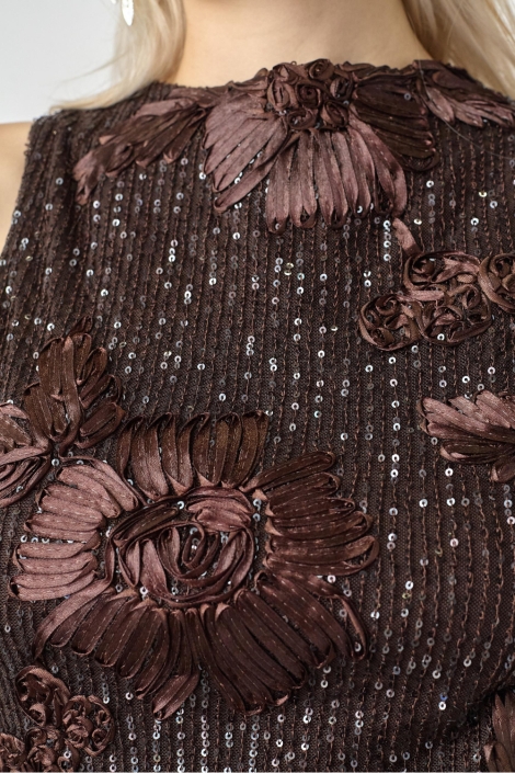 SisterS point bruine dames top | Close up