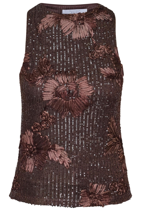 SisterS point bruine dames top | Vooraanzicht