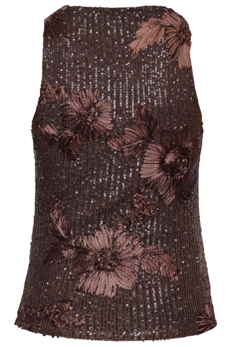 SisterS point bruine dames top | Achteraanzicht