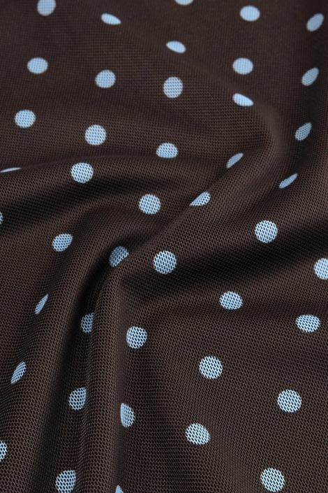 Ydence bruine dames top | Kleurstaal