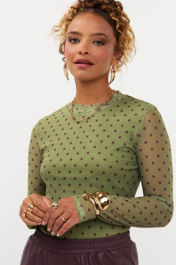 Ydence Top TOP BAILEY FS2609 GREEN