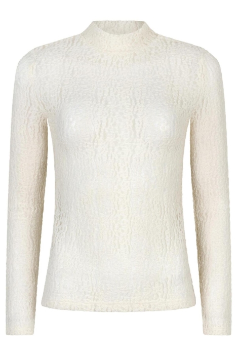Ydence ecru dames top | Vooraanzicht