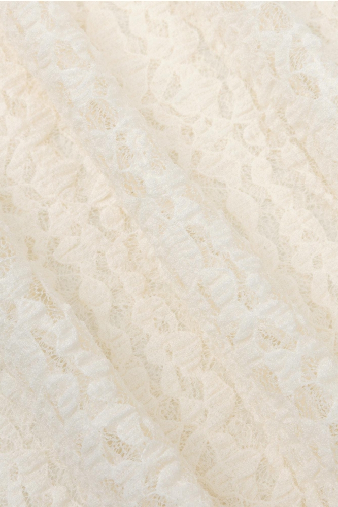 Ydence ecru dames top | Kleurstaal