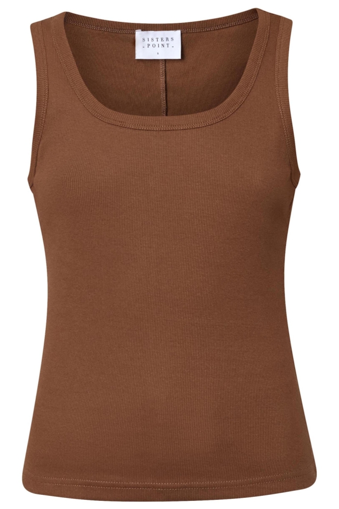 SisterS point bruine dames top | Vooraanzicht