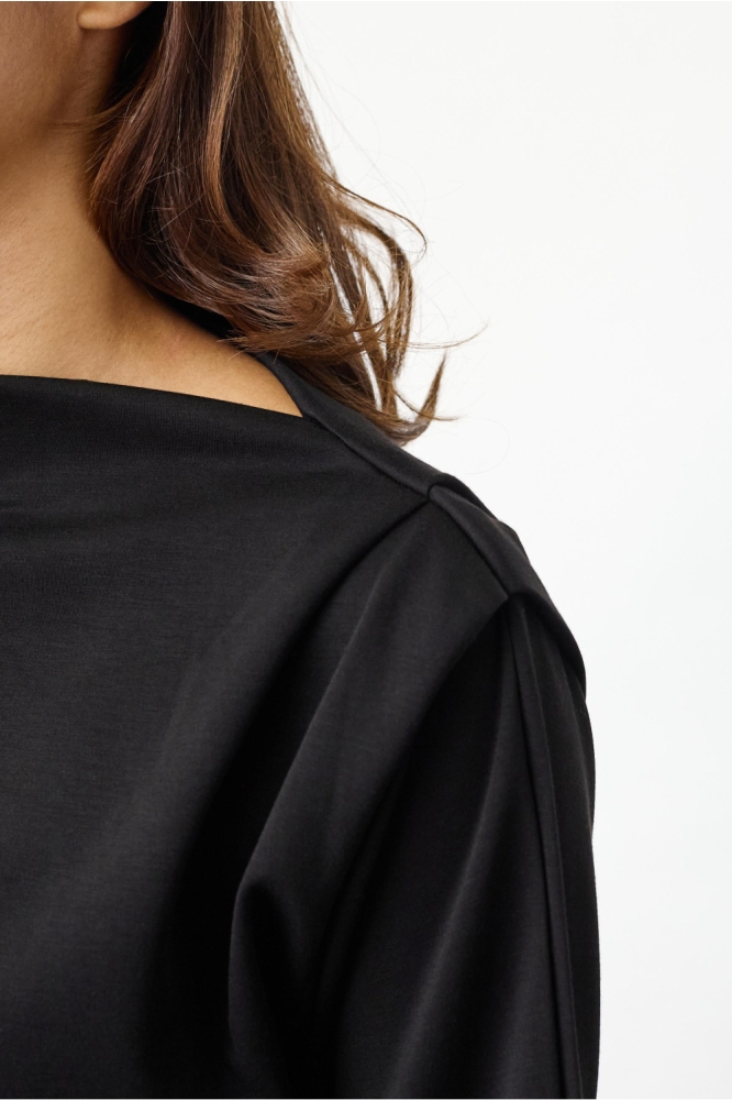 SisterS point zwarte dames t-shirt | Close up