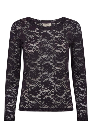 Freequent Top FQSALDO TEE 211541 NIGHTSHADE