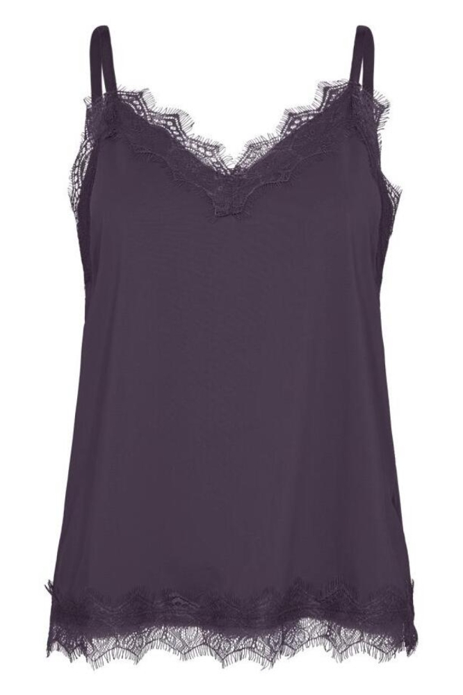 Freequent paarse dames top | Vooraanzicht