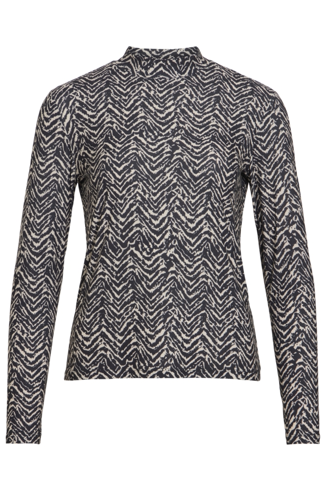 Vila beige dames top | Vooraanzicht