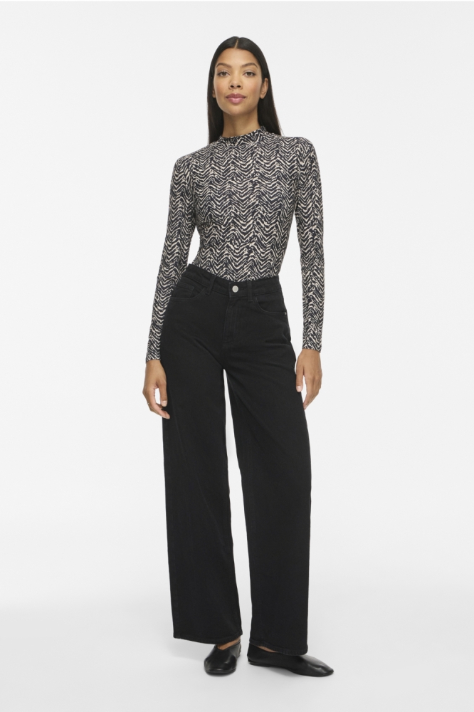 Vila beige dames top | Model